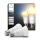 Set 2x Becuri LED dimabile Philips Hue WHITE AMBIANCE E27/6W/230V 1000-20000K