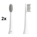 SET 2x cap de rezervă pentru periuță de dinți sonică TESLA Smart TS200 alb