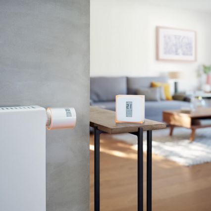 SET 2x cap termostatic inteligent + pasarelă 3V Wi-Fi Legrand NVP-PRO