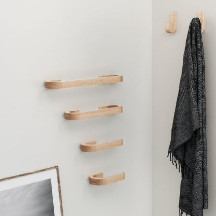 SET 2x cârlig de perete Gedy HIMALAYA bambus