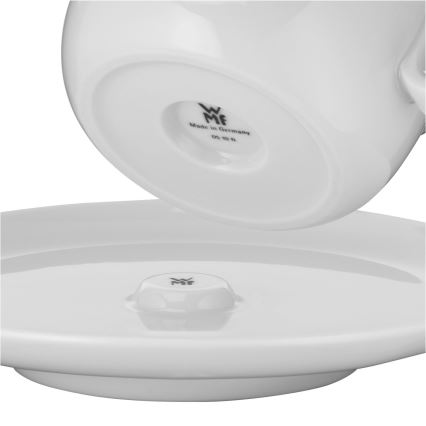 SET 2x ceașcă cu farfurioară pentru cappuccino WMF BARISTA 160 ml alb