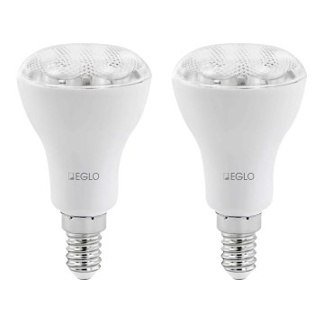 SET 2x E14/9W/230V Economic  Bec EGLO 12426 - 2700K