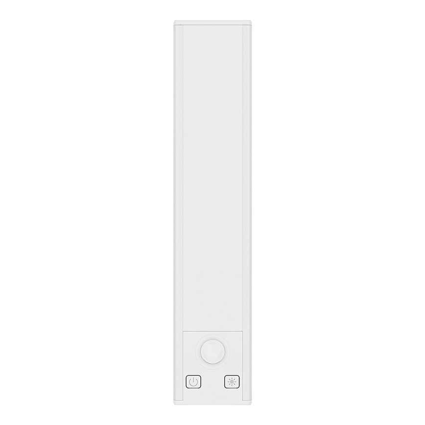 Set 2 buc. Lampă LED reîncărcabilă pentru mobilier VIRO, cu senzor de mișcare și de amurg LED/1,2W/3,7V 800 mAh 3000/4000/6500K 30 cm alb