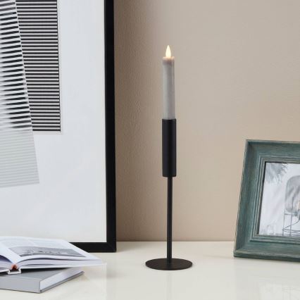 SET 2x lumânare LED Eglo 422223 ANTANABE LED/1xAAA 15 cm gri