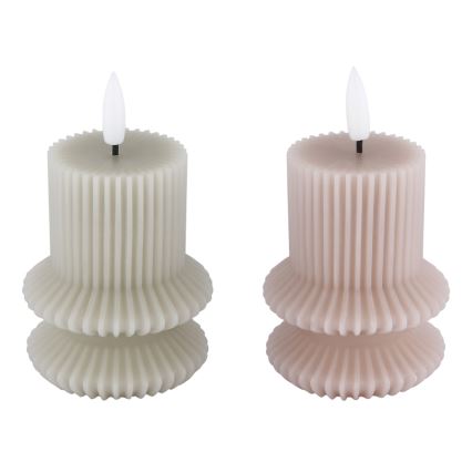 SET 2x lumânare LED Globo LED/0,06W/3V 1xCR2032 210 mAh