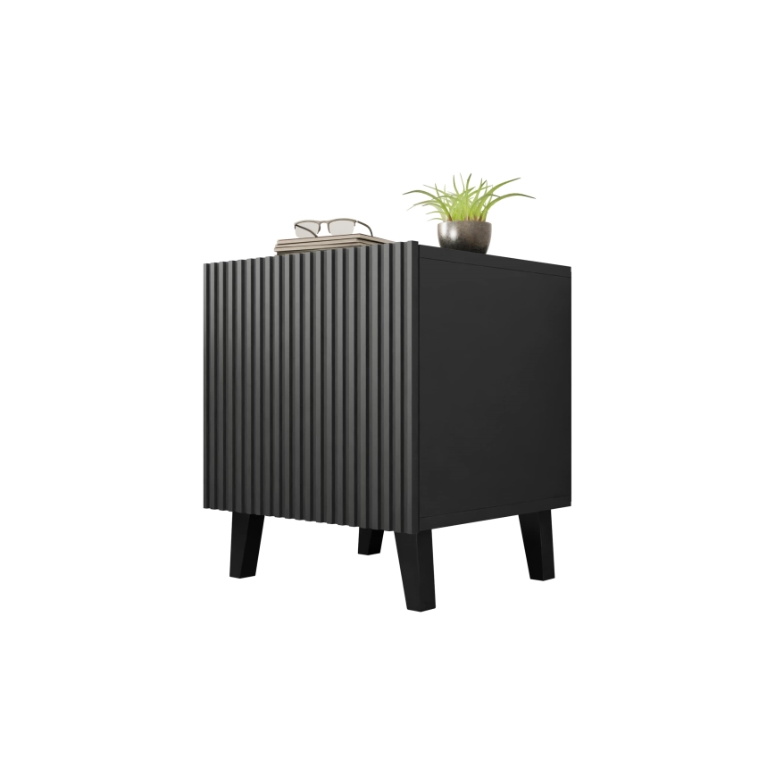 SET 2x noptieră VAMOS 52x45 cm antracit