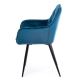 SET 2x scaun de sufragerie HANA albastru
