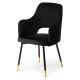 SET 2x scaun de sufragerie SENKO negru