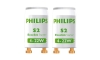 SET 2x starter pentru becuri fluorescente Philips S2 4-22W