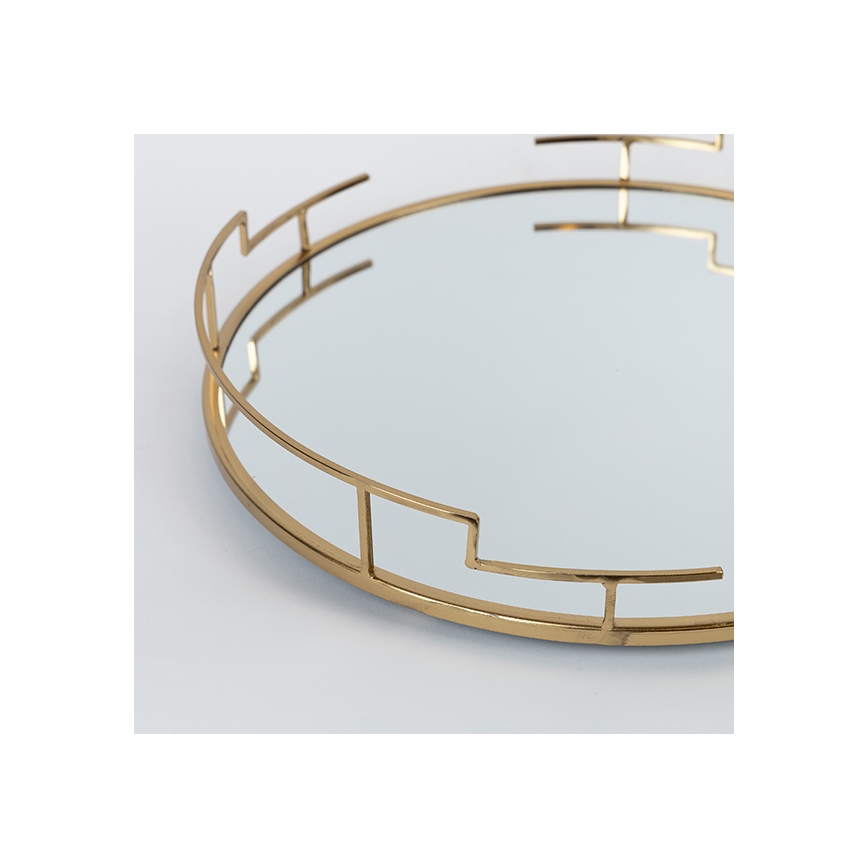 SET 2x tavă decorativă d. 39/30,5 cm