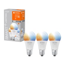 SET 3x Bec de iluminat cu LED SMART + E27/14W/230V 2700K-6500K Wi-Fi - Ledvance