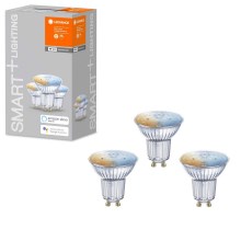 SET 3x Bec de iluminat cu LED SMART + GU10/5W/230V 2700K-6500K Wi-Fi - Ledvance