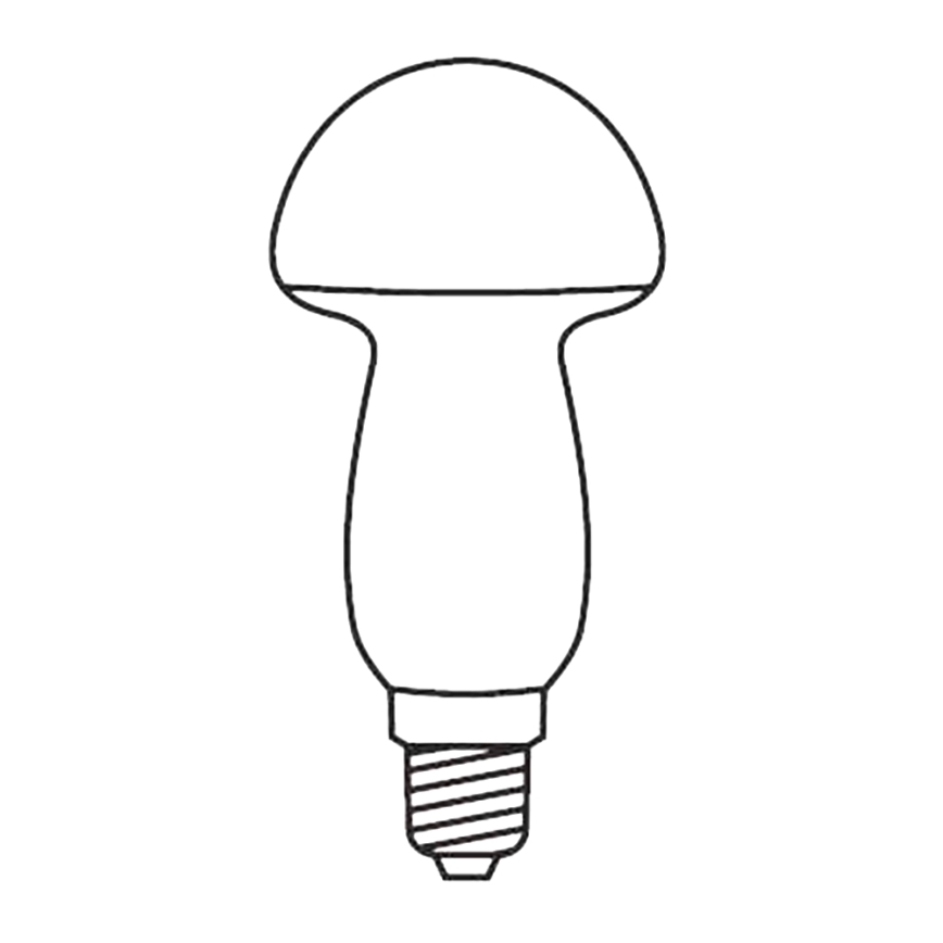 SET 3x bec de rezervă MUSHROOM E10/20V/0,1A roșu. Fabricat în Europa