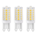 SET 3x bec LED Brilagi ECOLINE G9/3,5W/230V 3000K