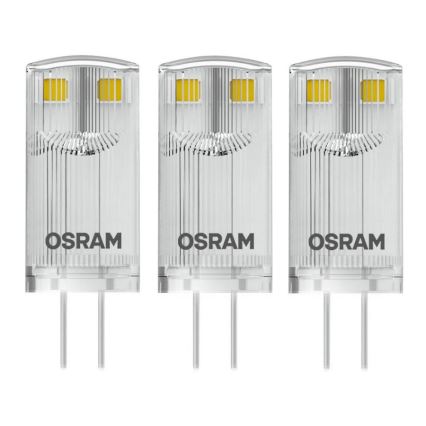 SET 3x bec LED G4/0,9W/12V 2700K Osram