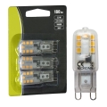 SET 3x bec LED G9/2,5W/230V 3000K