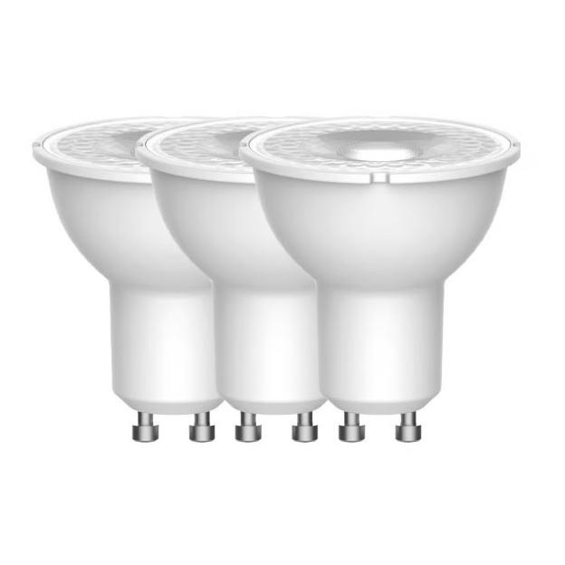 SET 3x bec LED GU10/3,1W/230V 2700K