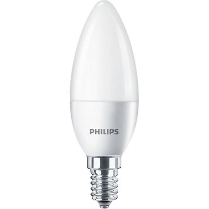 SET 3x bec LED Philips B35 E14/4W/230V 2700K