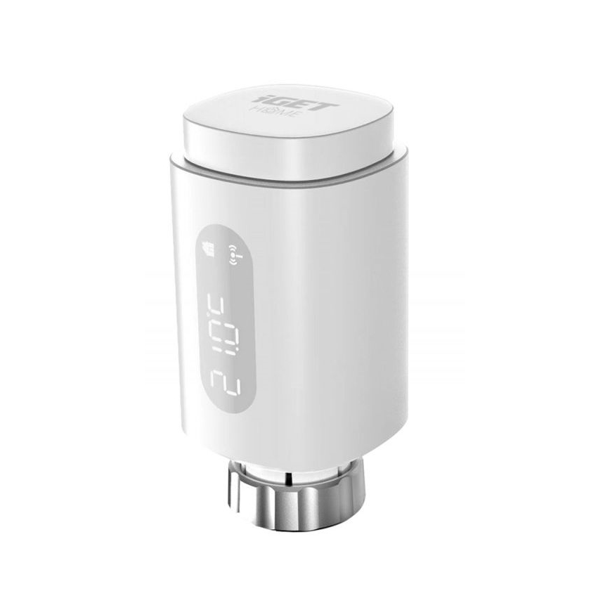 SET 3x cap termostatic inteligent cu afișaj LED 2xAA/3V Zigbee