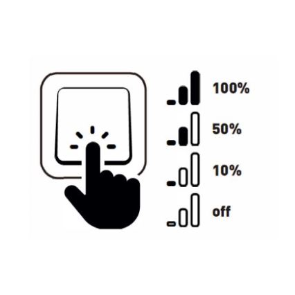 SET 3x corp de iluminat dimabil pentru baie LED/6W IP44 GIL 230V Paulmann 93383