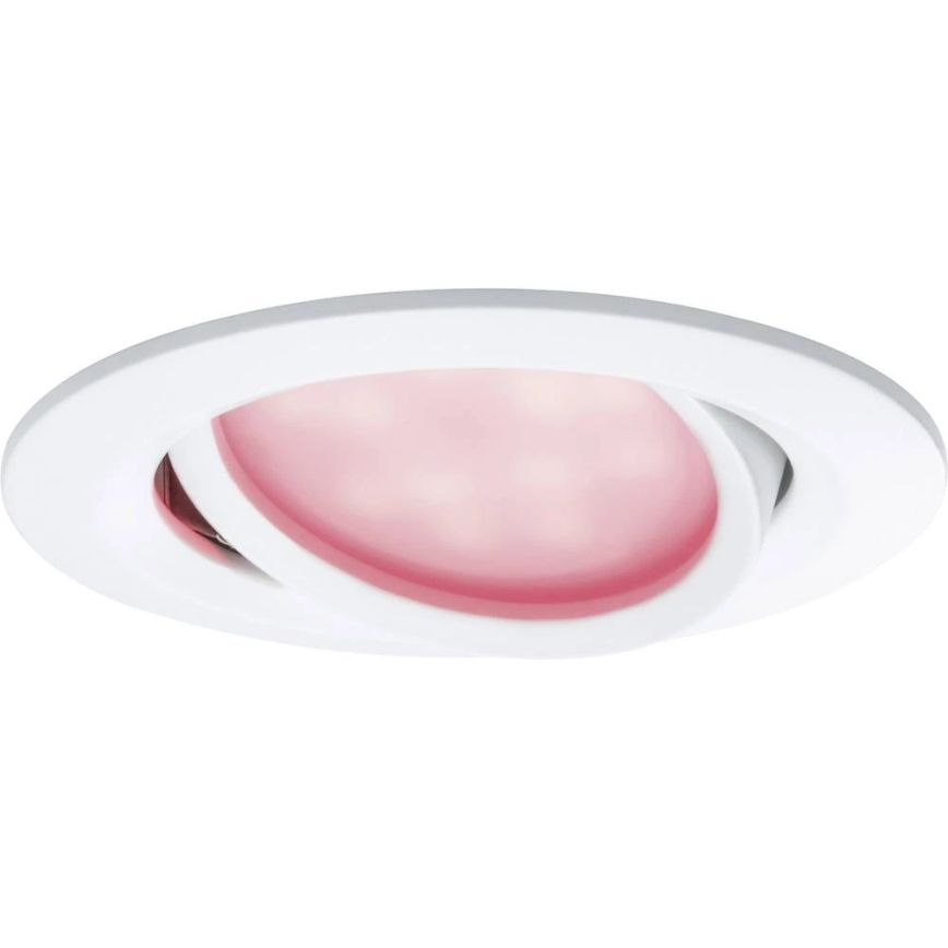 SET 3x corp de iluminat încastrat dimabil pentru baie Paulmann 93940 LED RGBW/2W IP23 230V