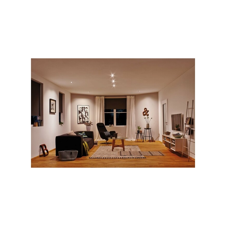 SET 3x corp de iluminat încastrat pentru baie LED/6W IP23 NOVA 230V Paulmann 94471