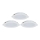 SET 3x corp de iluminat LED dimabil încastrat Aigostar MESH LED/9W/230V 2700K-6500K d. 14,5 cm