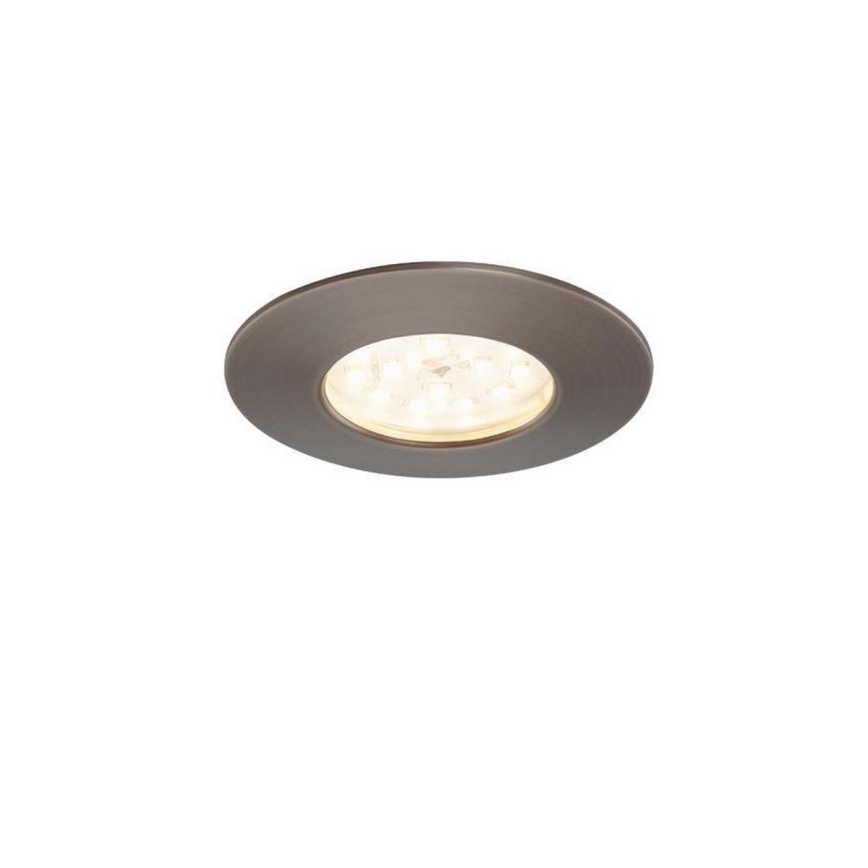 SET 3x corp de iluminat LED încastrat dimabil pentru baie LED/5,5W/230V IP44 Briloner 7231-031