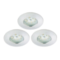 SET 3x corp de iluminat LED încastrat dimabil pentru baie Briloner 8316-039 LED/5,5W/230V IP44