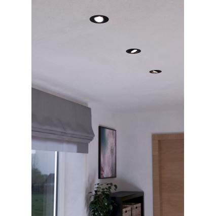 Eglo - SET 3x corp de iluminat LED încastrat dimabil SALICETO LED/6W/230V