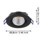Eglo - SET 3x corp de iluminat LED încastrat dimabil SALICETO LED/6W/230V