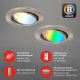 SET 3x corp de iluminat LED RGBW dimabil pentru baie 1xGU10/4,9W/230V 2700-6500K Wi-Fi Tuya IP23 Brilo + telecomandă