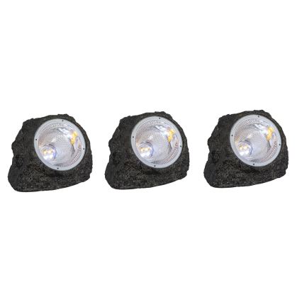 SET 3x corp de iluminat LED solar Globo LED/1,2V IP44 600 mAh