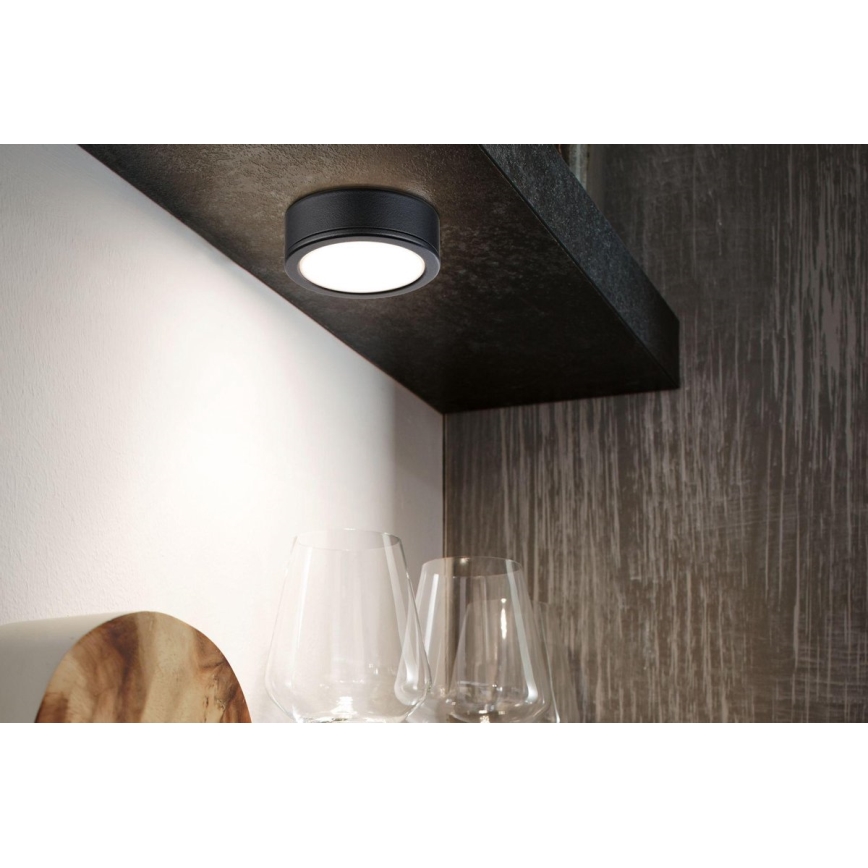 SET 3x corp de iluminat pentru mobilier LED/3,5W PUKK 230V Paulmann 99990