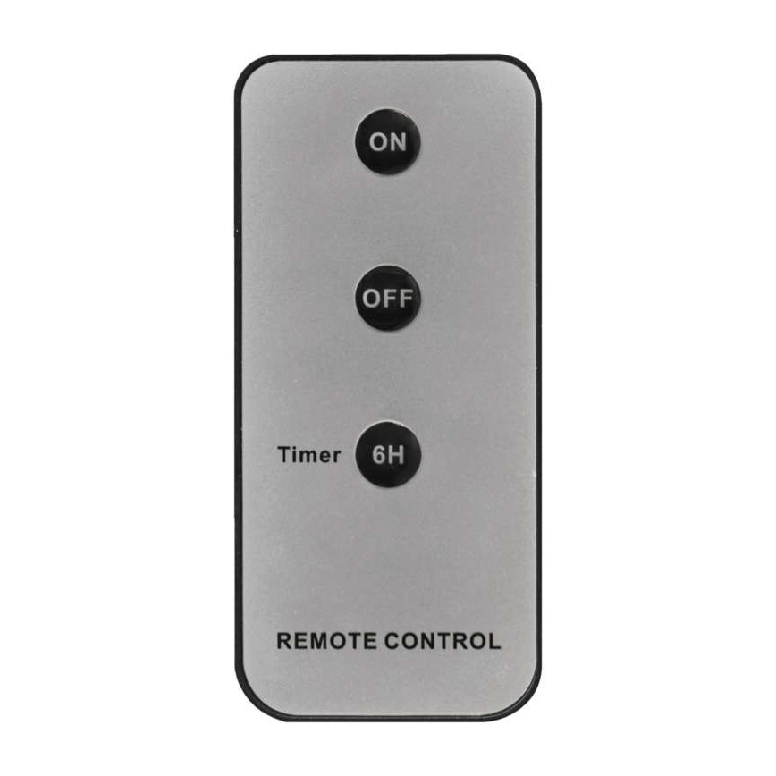 SET 3x decorațiune LED de Crăciun 3xLED/3x3AAA + telecomandă