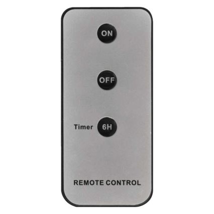 SET 3x decorațiune LED de Crăciun 3xLED/3x3AAA + telecomandă