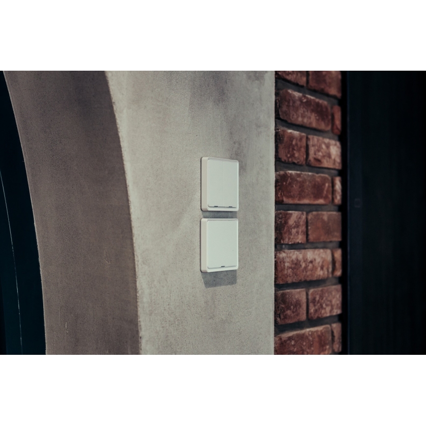 SET 3x întrerupător dublu SMART 230V Wi-Fi Tuya Immax NEO 07513C