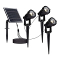 SET 3x Lampă solară LED pentru exterior 3xLED/1,2W/3,7V IP65 3000K 4000 mAh