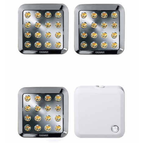 SET 3x LED Lampă design minimalist QOD LED/3,5W/230V 3000K - Osram