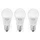 SET 3x LED RGB Dimming bulb SMART + E27/9,5W/230V 2700K-6500K Wi-Fi - Ledvance