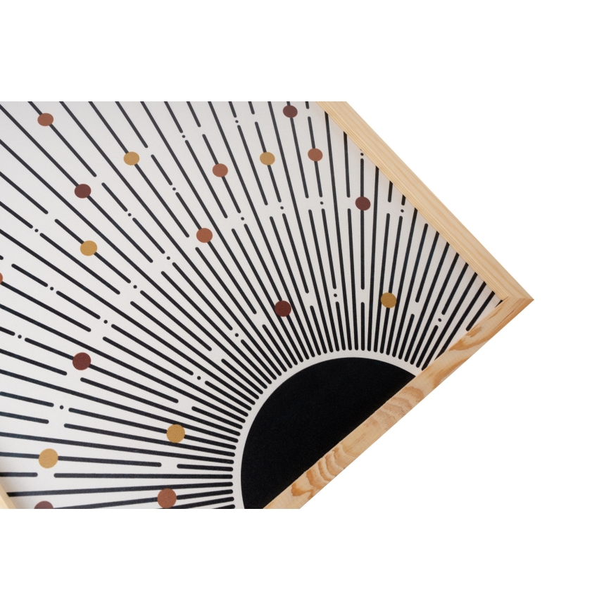 SET 3x pictură în ramă foto 50x70 cm bej/maro