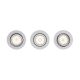 SET 3x plafonieră LED încastrată dimabilă CASEMENT LED/4,5W/230V Philips 50113/87/P0