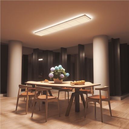 SET 3x plafonieră RGBW dimabilă Nanoleaf SKYLIGHT 1xLED/18W/230V + 2xLED/16W/230V 2700-6500K Wi-Fi