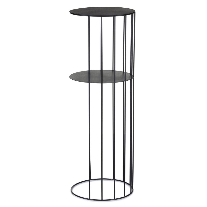 SET 3x Suport pentru flori LOFT negru