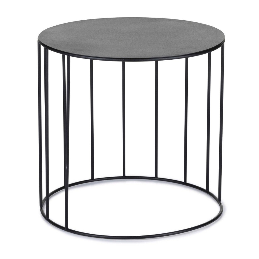 SET 3x Suport pentru flori LOFT negru