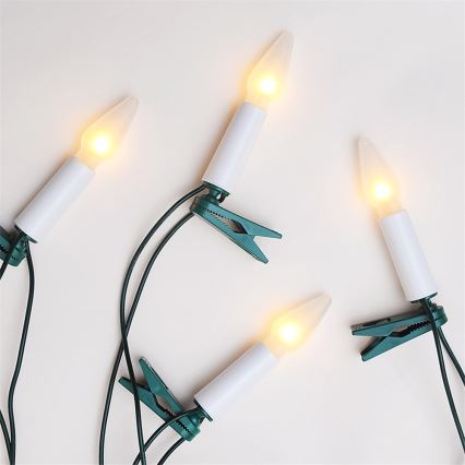 SET 4x bec de rezervă FELICIA E10/14V/0,1A alb. Fabricat în Europa