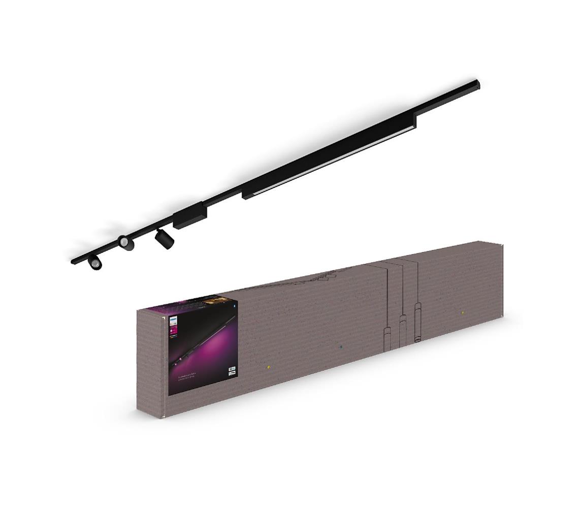 SET 4x corp de iluminat LED dimabil pentru sistem pe șină Hue LED/446W/230V Philips