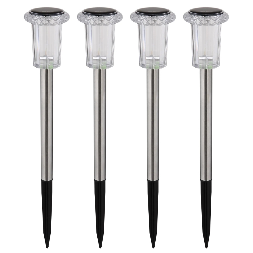 SET 4x corp de iluminat LED solar Globo LED/0,06W/1,2V IP44