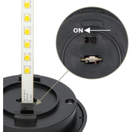 SET 4x Lampă solară LED 4xLED/3,6V 1xAAA IP44 100 mAh