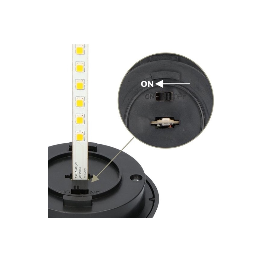 SET 4x Lampă solară LED 4xLED/3,6V 1xAAA IP44 100 mAh